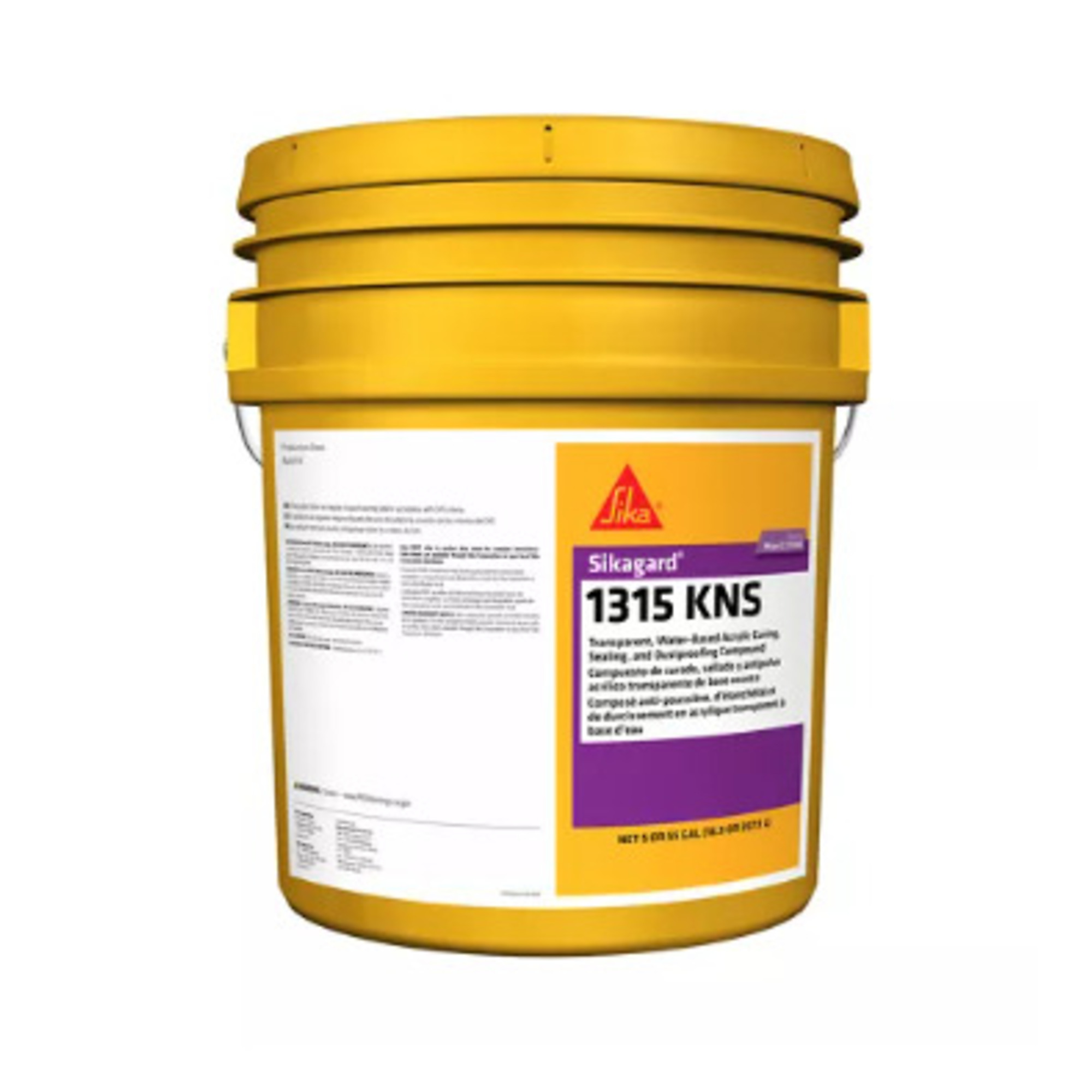 Sikagard 1315 KNS Modified Acrylic Curing, Sealing, and Dustproofing Compound, 5 Gallon Pail